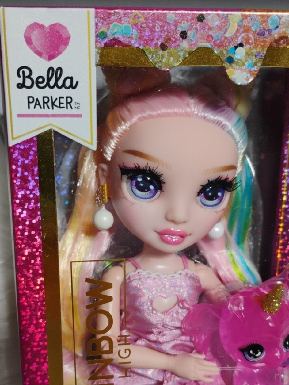 (C-62) New Rainbow High Shimmers Bella Parker Doll W Slime - Picture 3 of 7